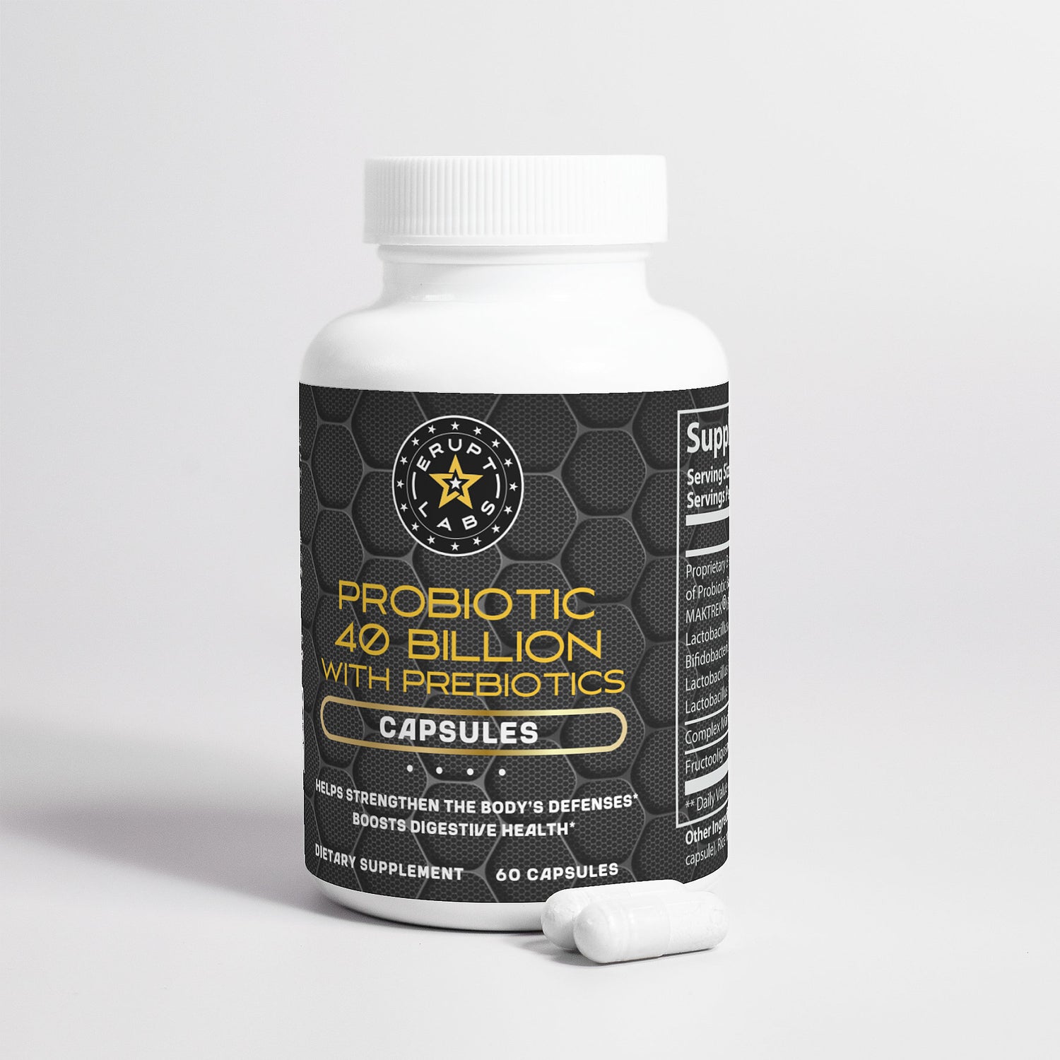 Probiotic 40 Billion with Prebiotics