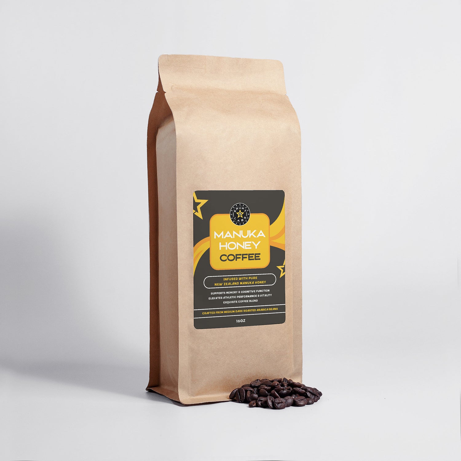 Manuka Honey Coffee 16oz