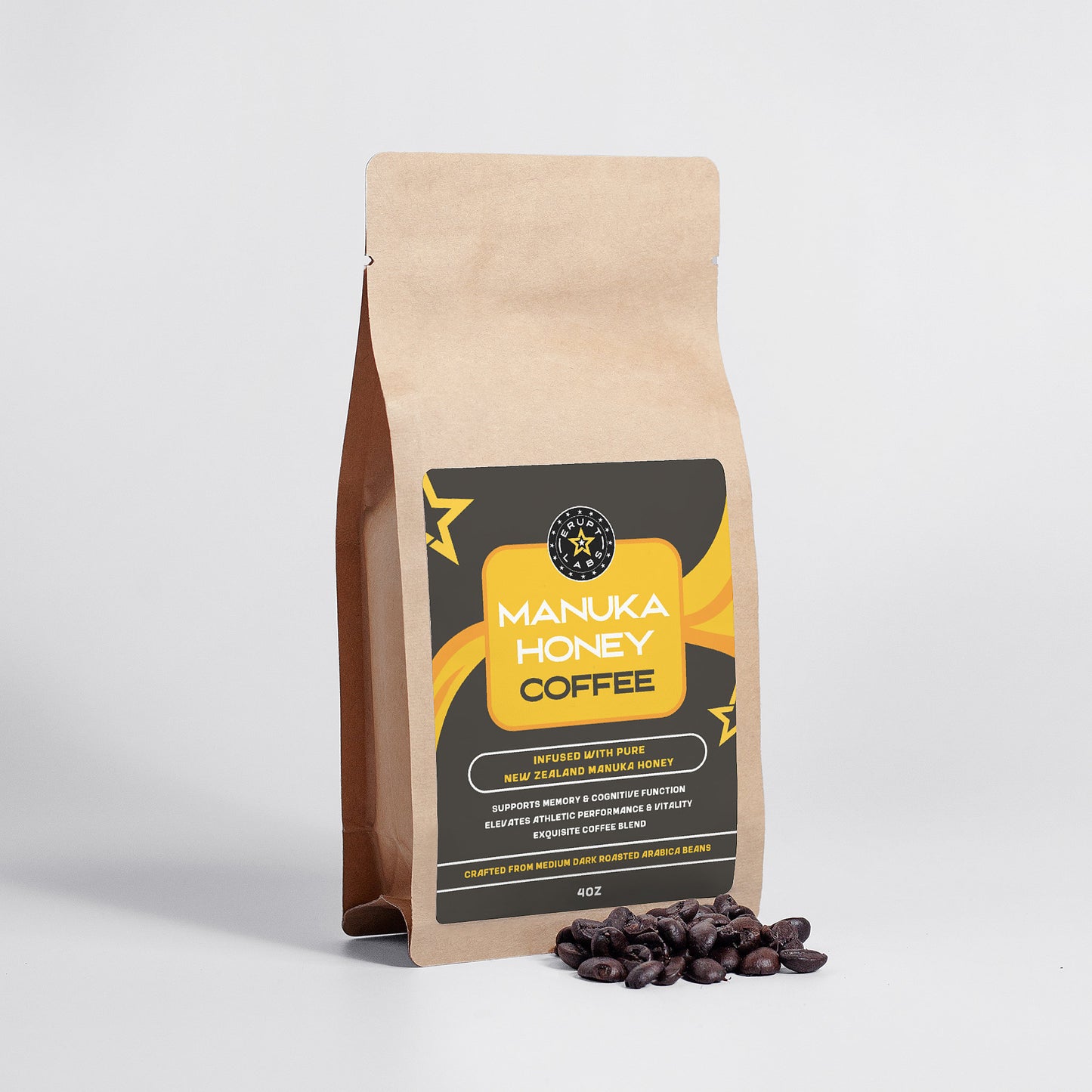 Manuka Honey Coffee 4oz