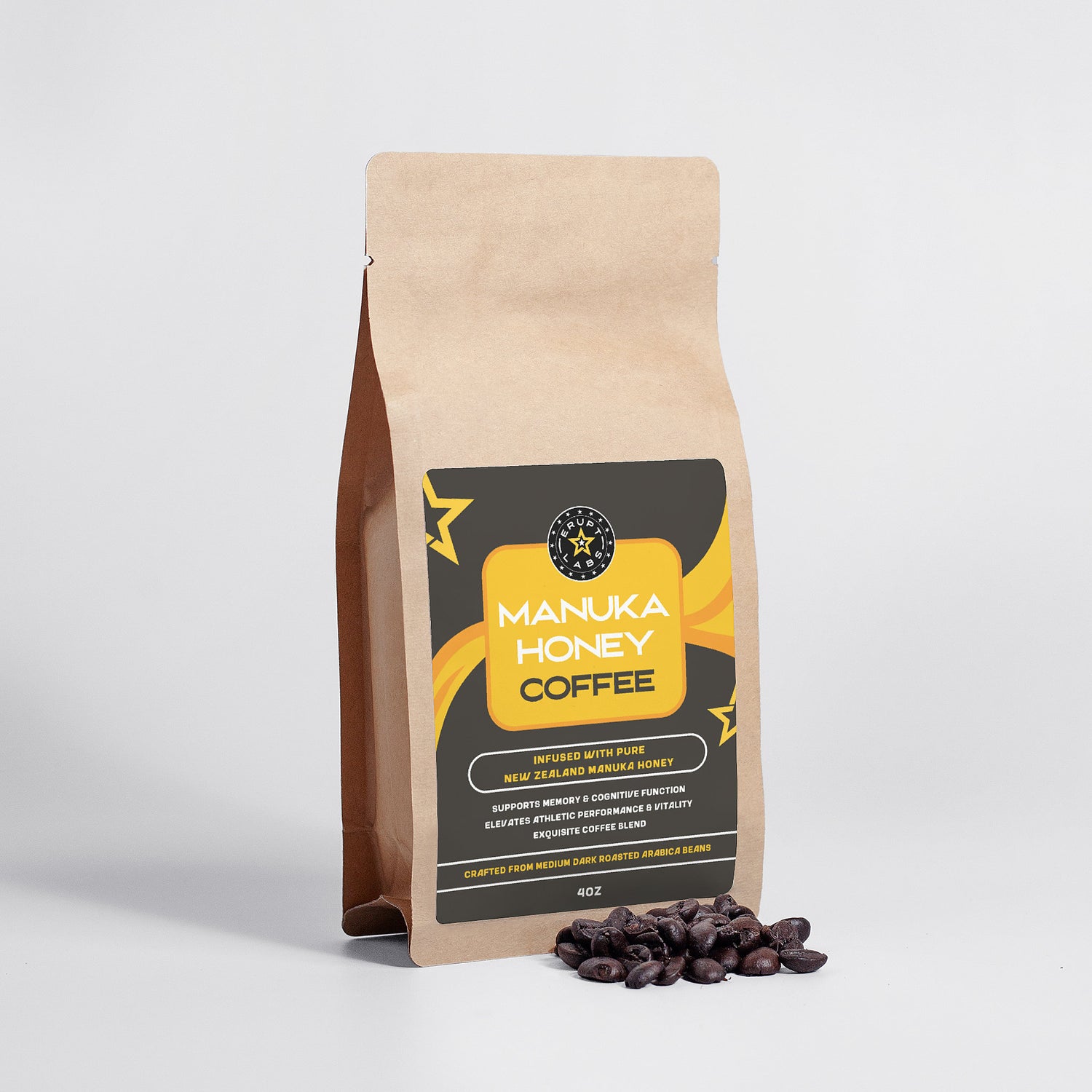 Manuka Honey Coffee 4oz