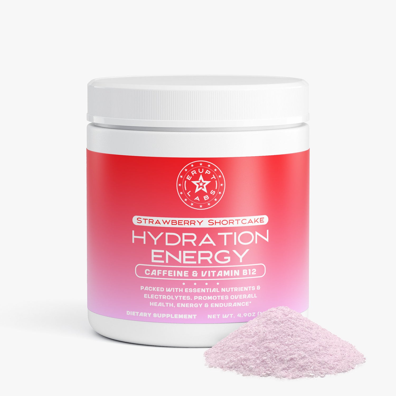 Energy Powder (Strawberry Shortcake)