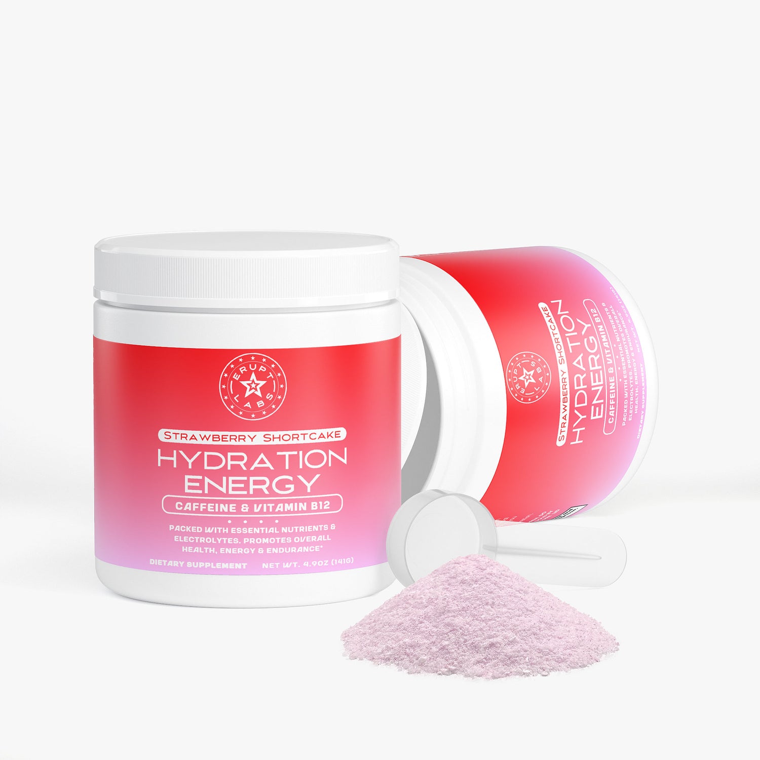 Energy Powder (Strawberry Shortcake)