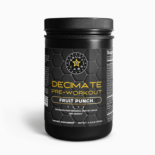 Decimate Pre-Workout Powder (Fruit Punch)